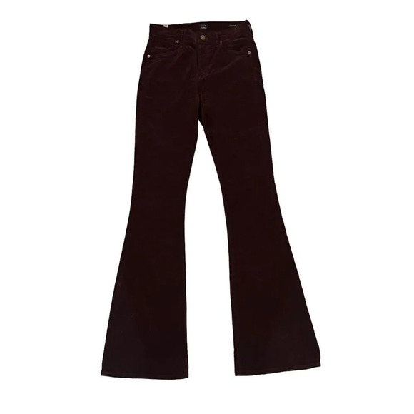Citizens of Humanity X Anthropologie Velvet Fleetwood‎ High Rise Flare Jeans 26 - Picture 1 of 7